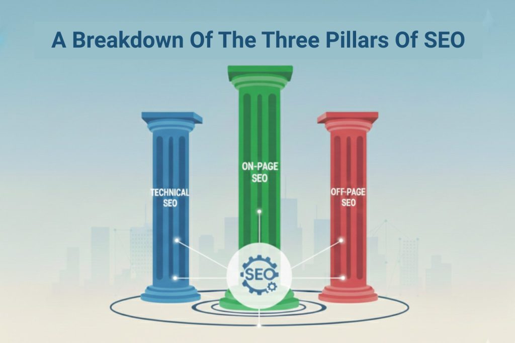 three pillars of seo